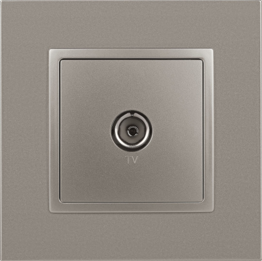 Изображение товара Розетка ЭРА Elegance 14-3101-16 / Б0065760 (титан)
