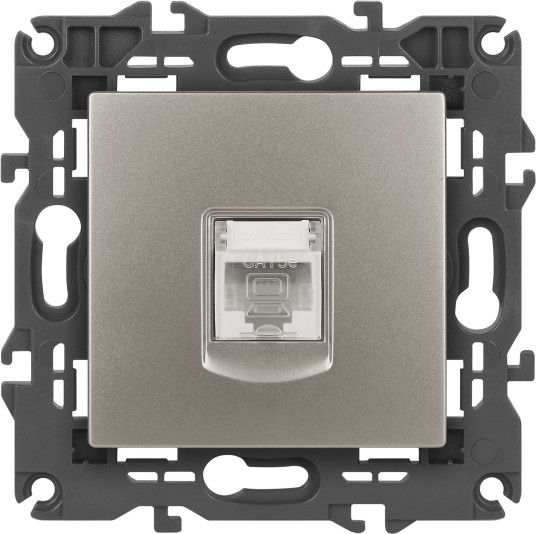Изображение товара Розетка ЭРА Elegance 14-3107-16 / Б0065764 (титан)