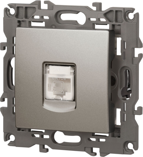Изображение товара Розетка ЭРА Elegance 14-3107-16 / Б0065764 (титан)