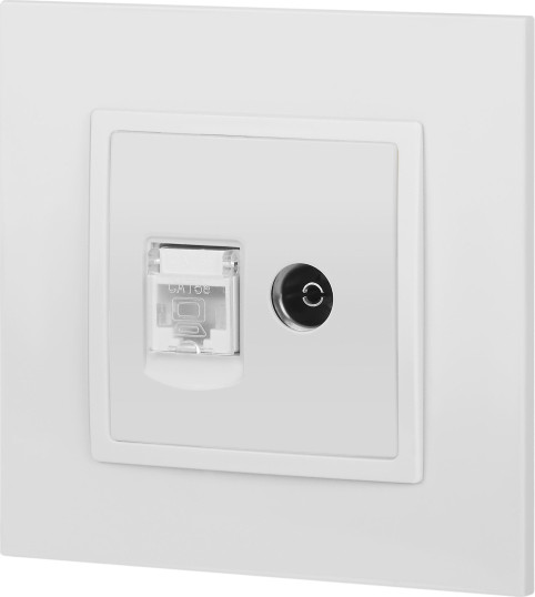 Изображение товара Розетка ЭРА Elegance 14-3110-01М / Б0065767 (белый матовый)