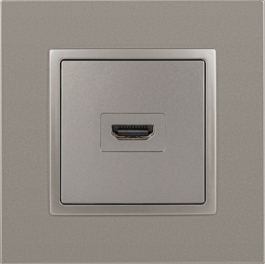 Изображение товара Розетка ЭРА Elegance 14-3114-16 / Б0065778 (титан)