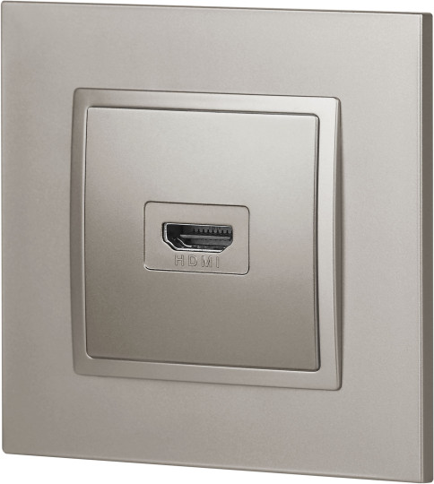 Изображение товара Розетка ЭРА Elegance 14-3114-16 / Б0065778 (титан)