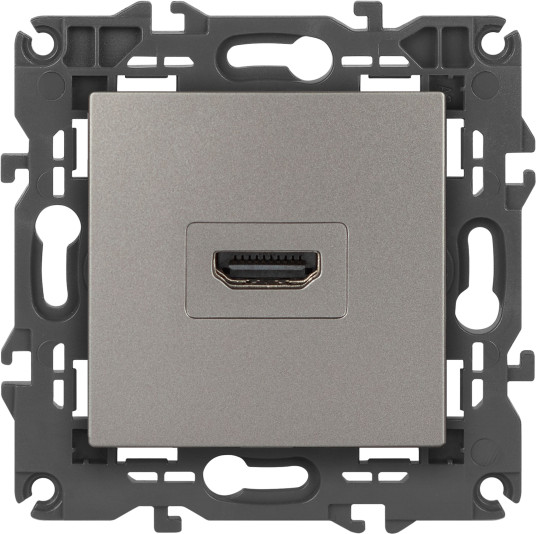 Изображение товара Розетка ЭРА Elegance 14-3114-16 / Б0065778 (титан)