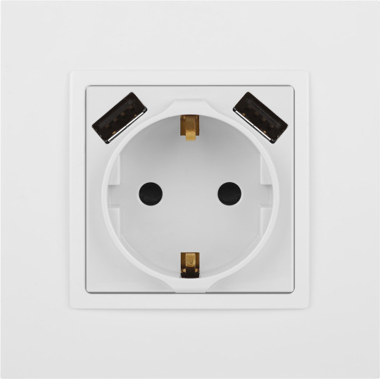 Изображение товара Розетка ЭРА Elegance 14-4109-01М / Б0065773 (белый матовый)