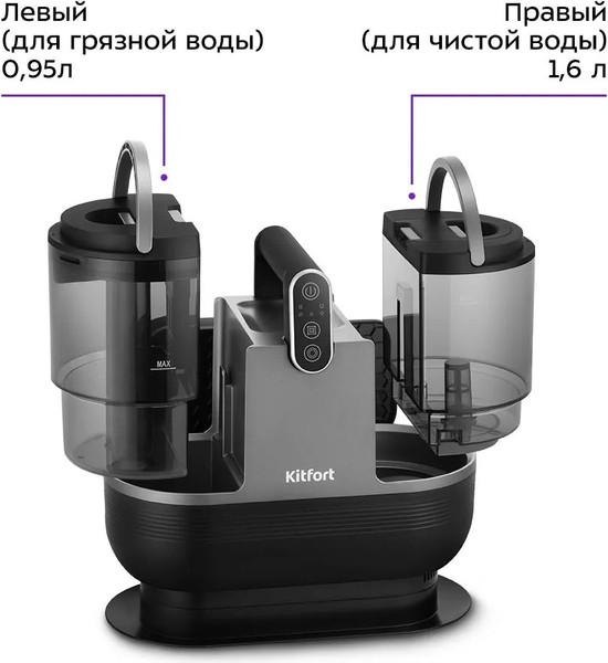 Изображение товара Пылесос Kitfort Паровой моющий KT-5323