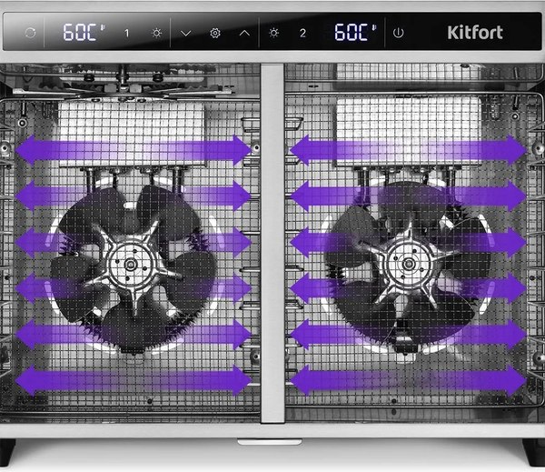 Изображение товара Сушильный шкаф для овощей и фруктов Kitfort КТ-4936