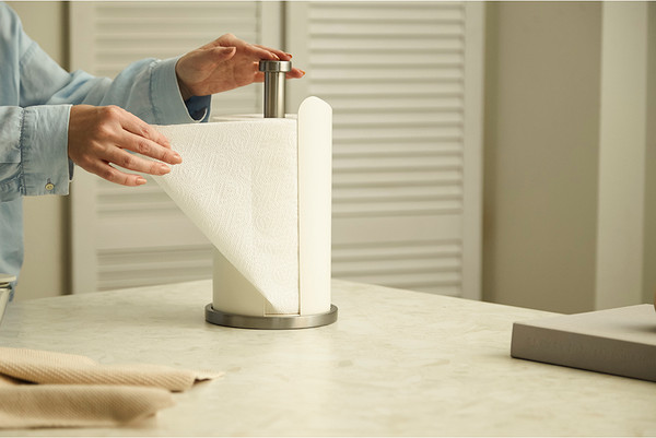 Изображение товара Держатель бумажных полотенец Smart Solutions Riks / SS0000248 (молочный)
