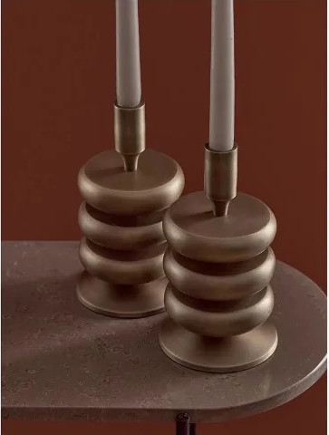 Изображение товара Подсвечник Bergenson Bjorn Stone / BB0000867 (античная латунь)