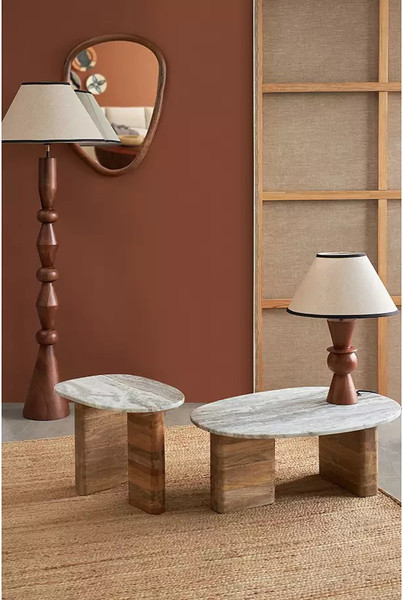 Изображение товара Журнальный столик Bergenson Bjorn Torhill / BB0000862 (бежевый/мрамор)
