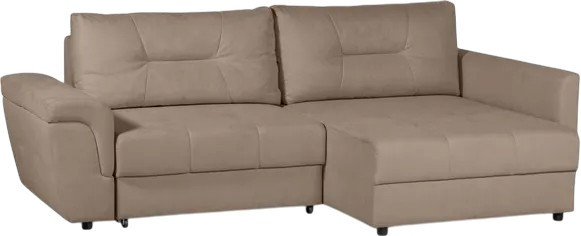 Изображение товара Диван угловой Mio Tesoro Кембридж 291 1.5ек-1.5пф (1133 коричневый)