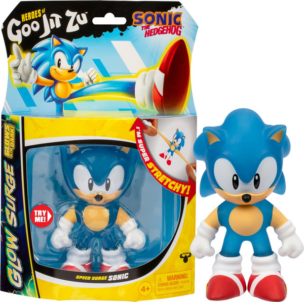 Изображение товара Сквиш GooJitZu Соник Glow Surge / 62880