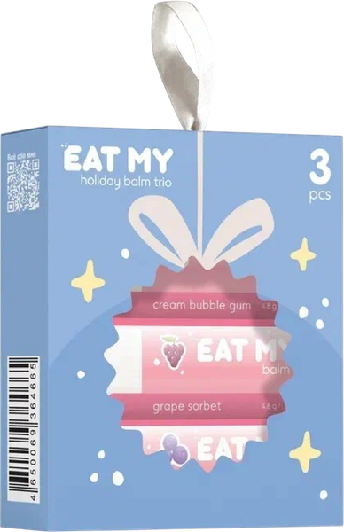 Изображение товара Набор бальзамов для губ Eat My Фейерверк эмоций (3шт)