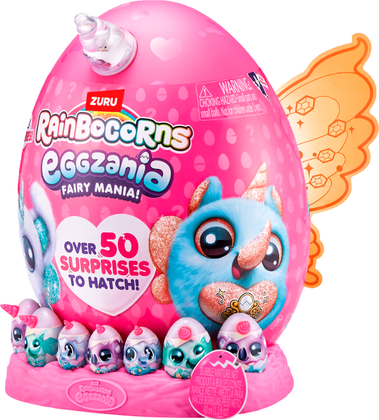 Изображение товара Игрушка-сюрприз Zuru Rainbocorns. Волшебное яйцо Фея Eggzania / 44187