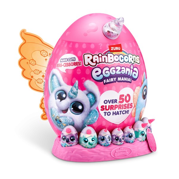 Изображение товара Игрушка-сюрприз Zuru Rainbocorns. Волшебное яйцо Фея Eggzania / 44187