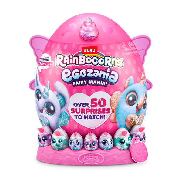 Изображение товара Игрушка-сюрприз Zuru Rainbocorns. Волшебное яйцо Фея Eggzania / 44187