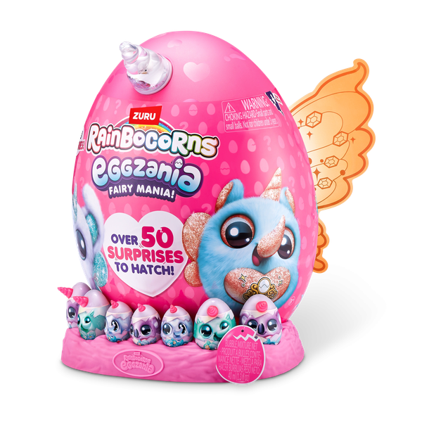 Изображение товара Игрушка-сюрприз Zuru Rainbocorns. Волшебное яйцо Фея Eggzania / 44187