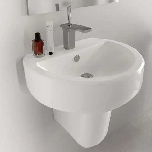 Изображение товара Полупьедестал Sanita Luxe Best / PD.WH/Best/N/WHT.G/S1 (белый)