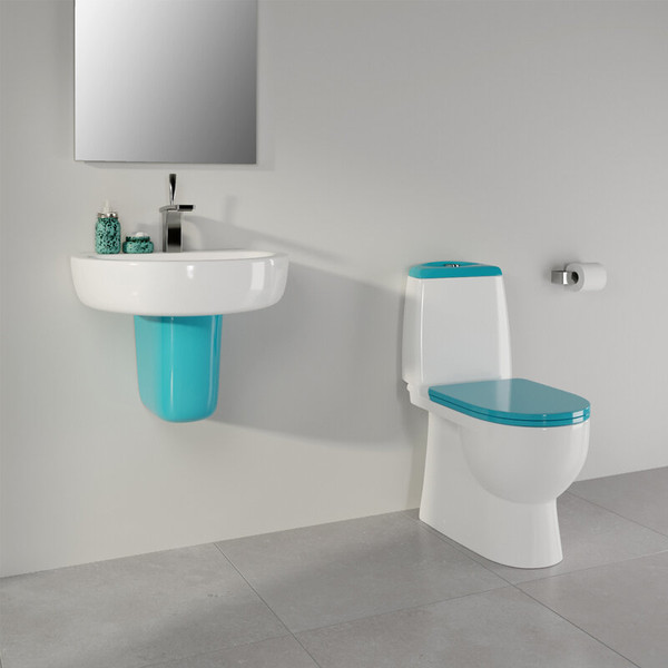 Изображение товара Умывальник Sanita Luxe Best ВКС / WB.PD/Best/55-C/WHT.G/S1