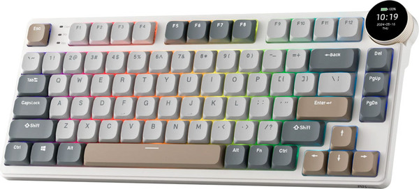 Изображение товара Клавиатура Royal Kludge RK N80 (Pearly Dawn, Red Switch)