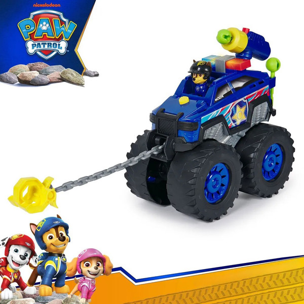Изображение товара Автомобиль игрушечный PAW Patrol Делюкс Rescue Wheels с фигуркой Чейз / 63580