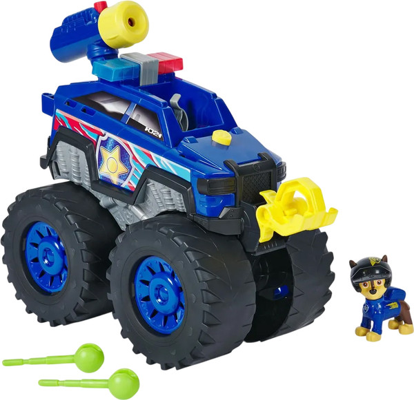 Изображение товара Автомобиль игрушечный PAW Patrol Делюкс Rescue Wheels с фигуркой Чейз / 63580