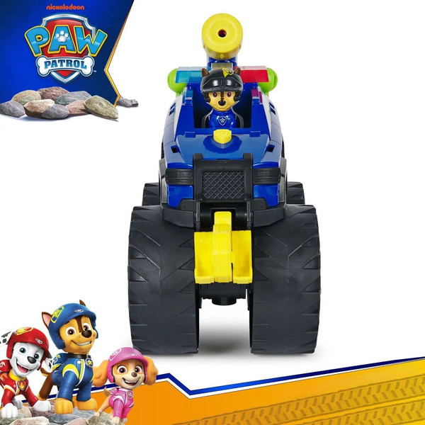 Изображение товара Автомобиль игрушечный PAW Patrol Делюкс Rescue Wheels с фигуркой Чейз / 63580