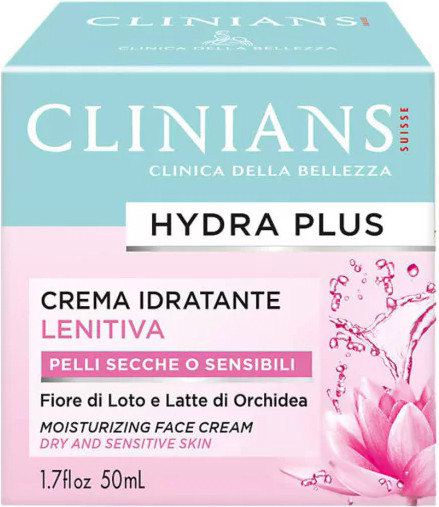 Изображение товара Крем для лица Clinians Hydra Plus Увлажняющий (50мл)