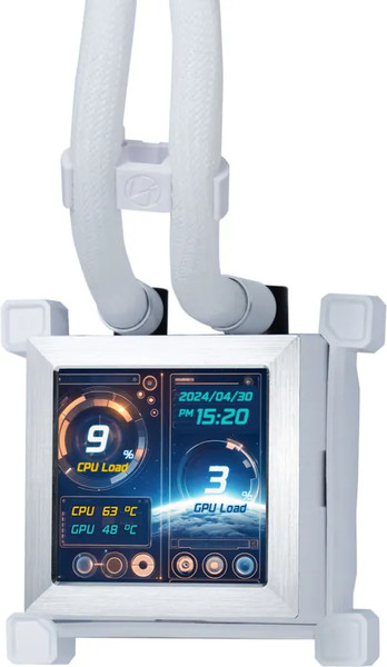 Изображение товара Кулер для процессора Lian Li HydroShift LCD 360S / G89.GHSLCD36SW.00 (белый)