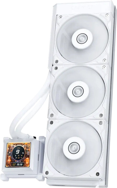 Изображение товара Кулер для процессора Lian Li HydroShift LCD 360S / G89.GHSLCD36SW.00 (белый)