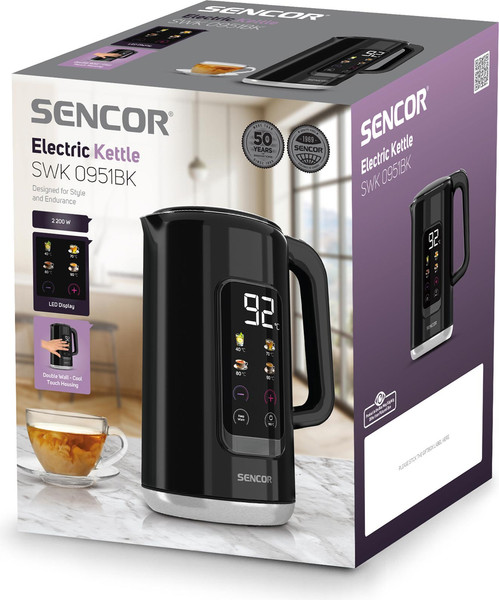 Изображение товара Электрочайник Sencor SWK 0951BK