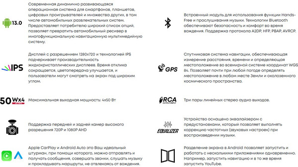 Изображение товара Бездисковая автомагнитола ACV ACV AD-9701