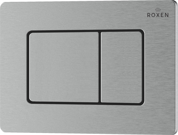Изображение товара Кнопка для инсталляции Roxen Steel 420280S