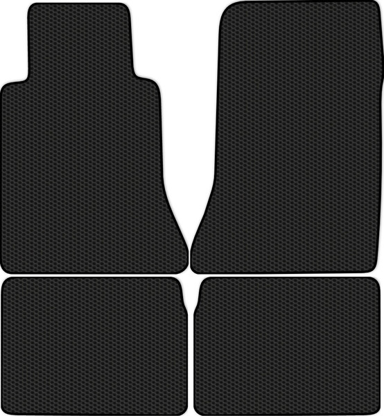 Изображение товара Комплект ковриков для авто Alicosta 0786_1 для Mercedes-Benz E-Class I седан/W124 (EVA соты, черный)