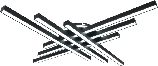 Изображение товара Потолочный светильник Mirastyle XL-60034/6+1S BK