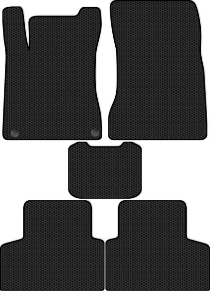 Изображение товара Комплект ковриков для авто Alicosta 1677_1 для Mercedes-Benz GLB-Class SUV/X247 2019-н.в. (EVA соты, черный)