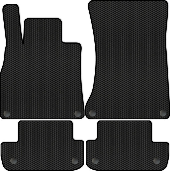 Изображение товара Комплект ковриков для авто Alicosta 0848_1 для Mercedes-Benz S-Class VI купе/C217 (EVA соты, черный)