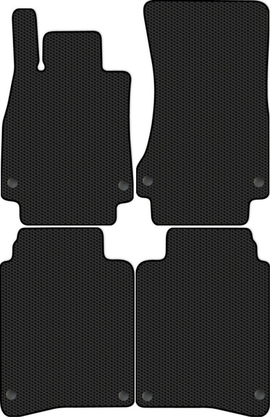 Изображение товара Комплект ковриков для авто Alicosta 0849_1 для Mercedes-Benz S-Class VI седан/X222 Maybach (EVA соты, черный)