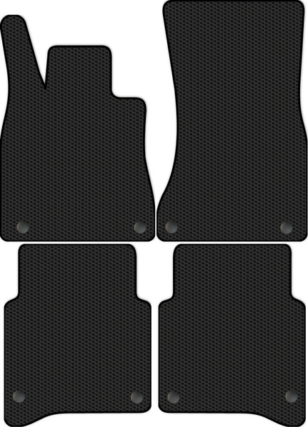 Изображение товара Комплект ковриков для авто Alicosta 2381_1 для Mercedes-Benz S-Class VII седан/W223 (EVA соты, черный)