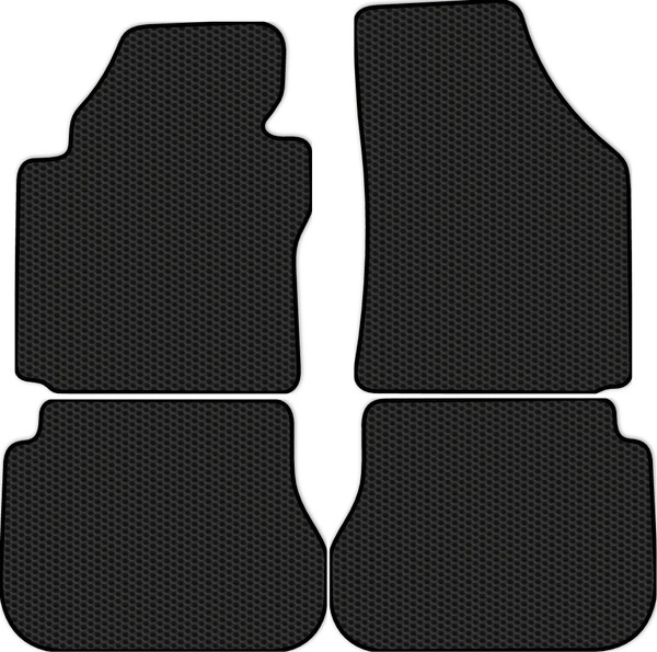 Изображение товара Комплект ковриков для авто Alicosta 1507_1 для Volkswagen Caddy минивэн/2K 2003-2015 (EVA соты, черный)