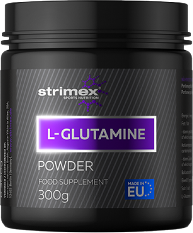 Изображение товара L-глютамин Strimex L-Glutamine (300г)