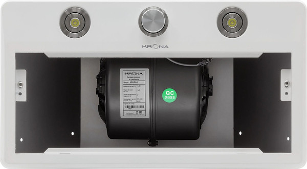 Изображение товара Вытяжка скрытая Krona Sven 600 White One Knob / КА-00008256