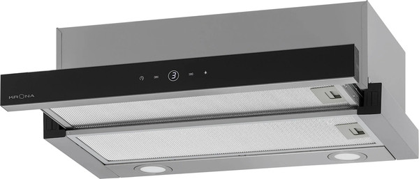 Изображение товара Вытяжка телескопическая Krona Kamilla Sensor Max 600 T / КА-00008311 (нержавеющая сталь)
