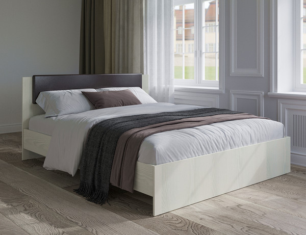 Изображение товара Комплект мебели для спальни Евва Милан 1.1 (ясень снежный)