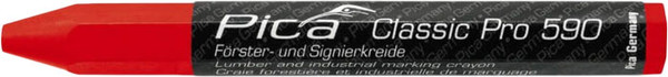Изображение товара Мел разметочный Pica Classic PRO 590/40 (12шт, красный)