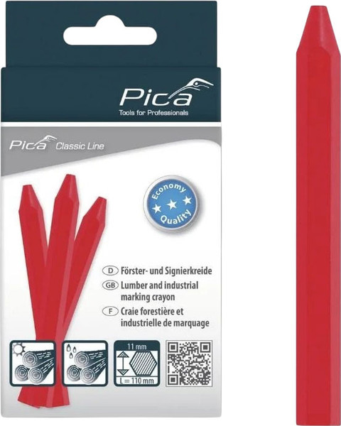 Изображение товара Мел разметочный Pica Classic ECO 591/40 (12шт, красный)