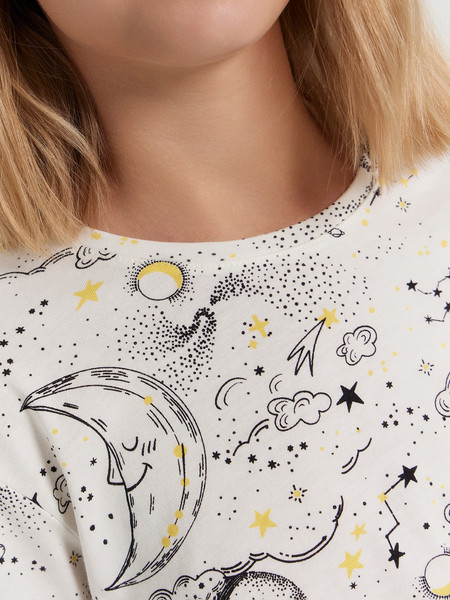Изображение товара Пижама детская Mark Formelle 567740 (р.116-60, созвездия на молочном)