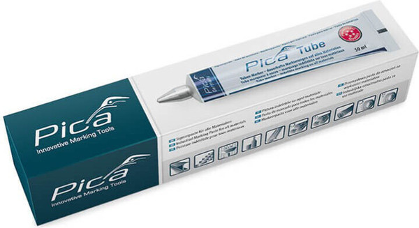 Изображение товара Маркер строительный Pica Classic Tube 575/52 (белый)