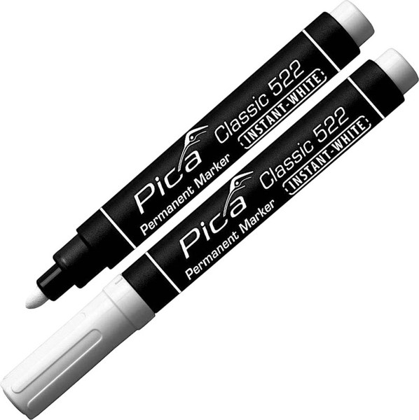 Изображение товара Набор маркеров строительных Pica Classic instant white 522/52 (белый, 3шт)
