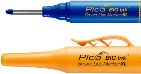 Изображение товара Маркер строительный Pica Для глубоких отверстий Big Ink Smart-Use XL 170/41/SB (синий)