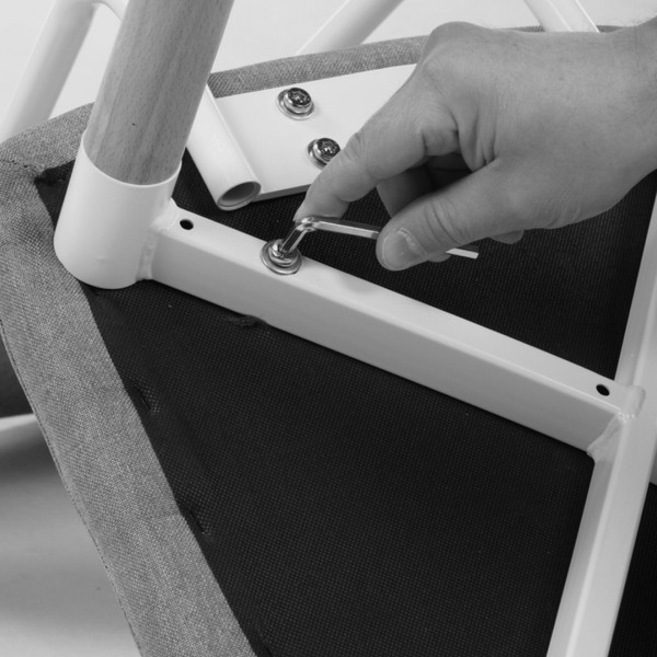 Изображение товара Стул Woodville Klint (серый/дерево)